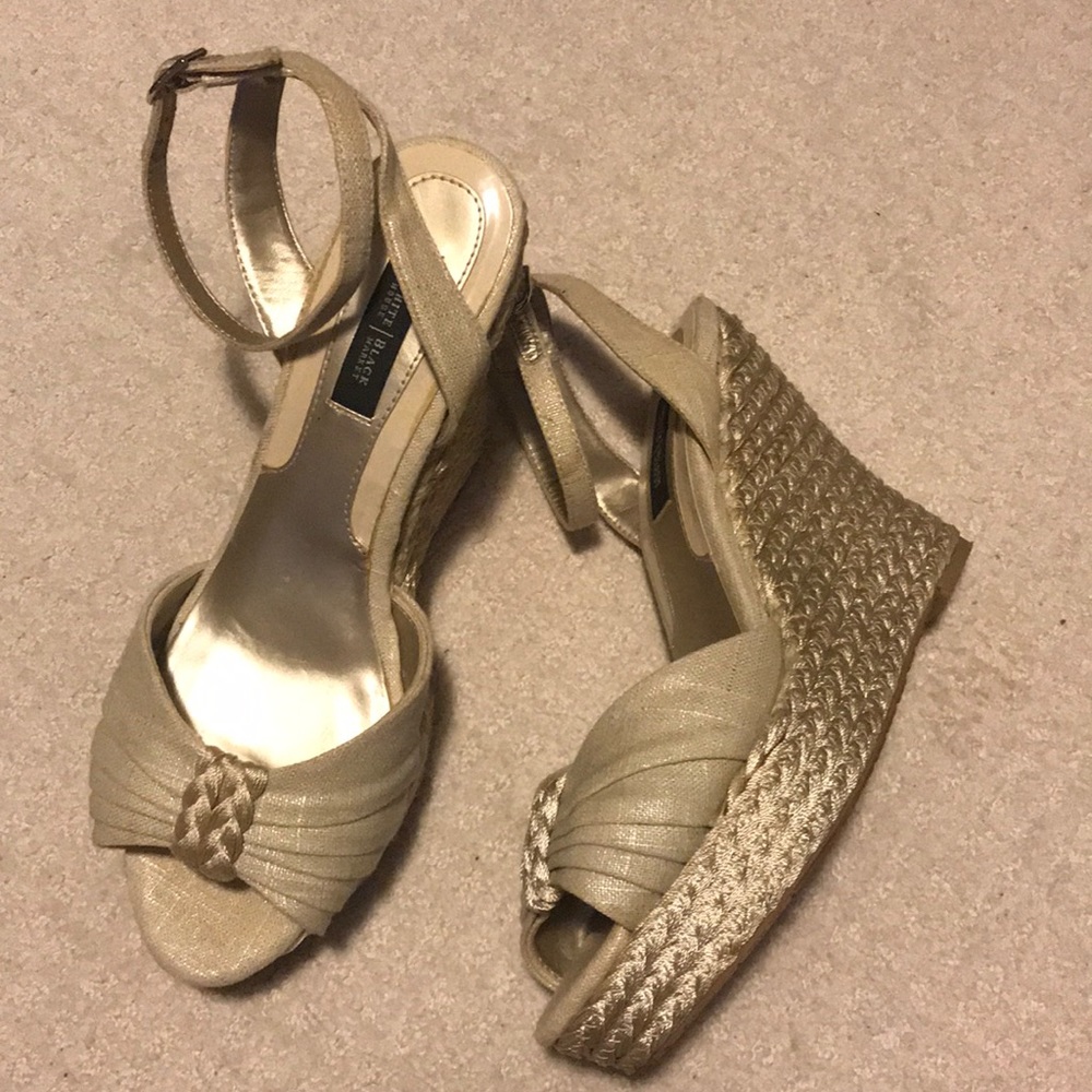 White House Black Market espadrilles sz 9M